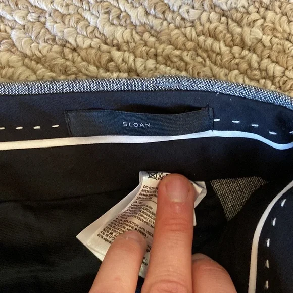 Banana Republic Sloan Skinny Pants sz 0P, dark grey - Picture 3 of 5